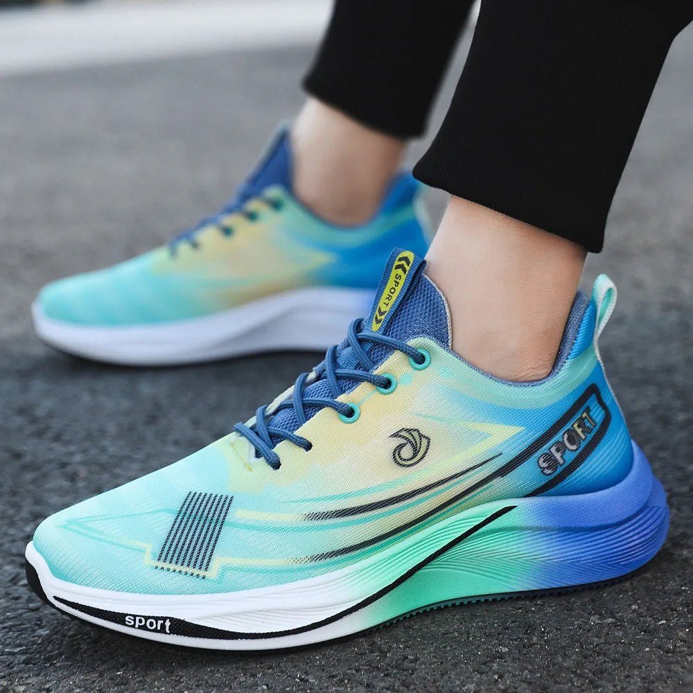 2026 NEW Men's Casual Sports Breathable Running Shoes for Summer New Autumn Design with Colorful Mesh for Students