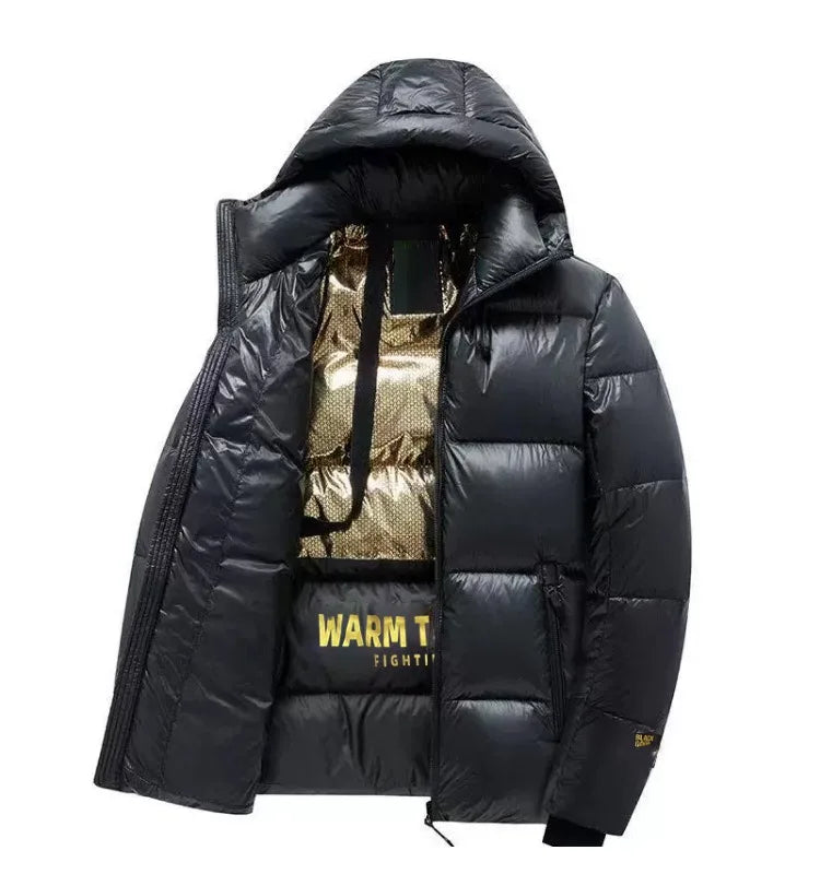 Autumn Winter Outerwear Parkas for Men Loose Casual Hooded Puffer Jacket Thick Warm Versatile High-quality Padded Jacket for Men