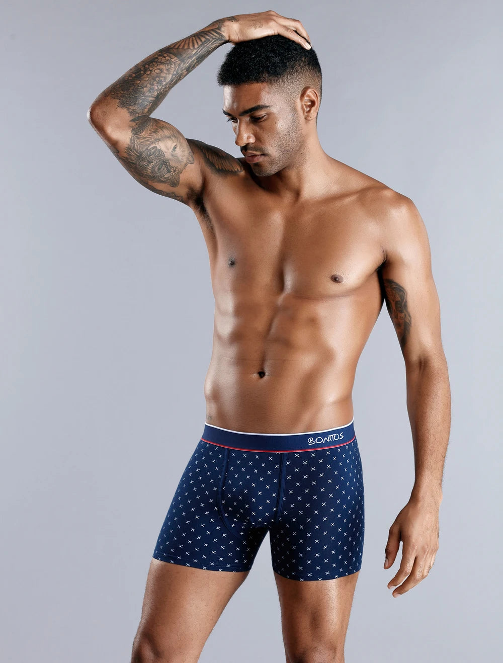 4pcs Boxers Men's Panties Underpants Man Boxer Underwear Cotton for Male Underpants Man Cotton Large Size Lot Soft