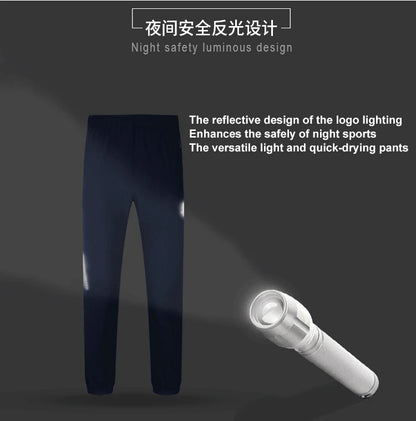 KELME Running Pants Men Sweatpants Sports Joggers Quick Drying Breathable Sportswear Training Summer Trousers Tracksuit 3991532