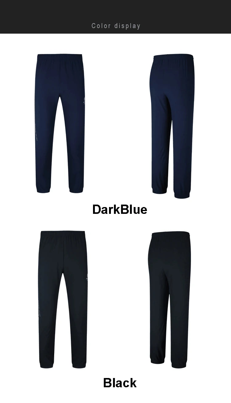 KELME Running Pants Men Sweatpants Sports Joggers Quick Drying Breathable Sportswear Training Summer Trousers Tracksuit 3991532