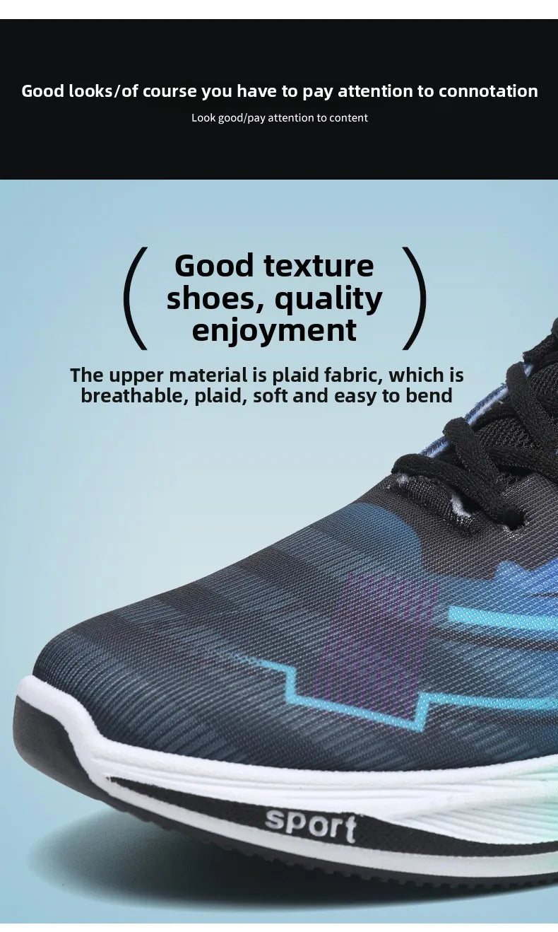 2026 NEW Men's Casual Sports Breathable Running Shoes for Summer New Autumn Design with Colorful Mesh for Students