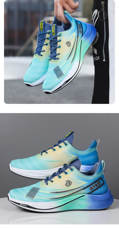 2026 NEW Men's Casual Sports Breathable Running Shoes for Summer New Autumn Design with Colorful Mesh for Students