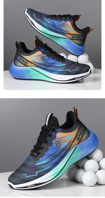 2026 NEW Men's Casual Sports Breathable Running Shoes for Summer New Autumn Design with Colorful Mesh for Students