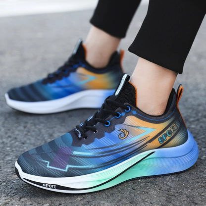 2026 NEW Men's Casual Sports Breathable Running Shoes for Summer New Autumn Design with Colorful Mesh for Students