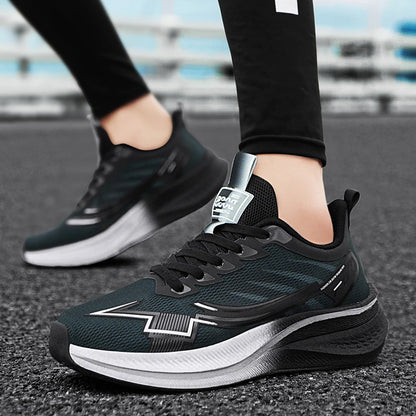 Wholesale Men's Sneaker Chaussures Hommes Breathable Rubber Patch Walking Style Shoes Sneaker for Men