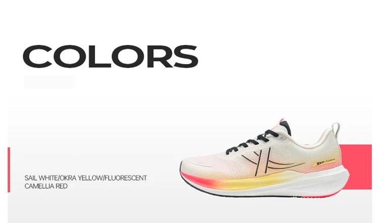 Xtep Running Shoes For Men 2025 Summer New Comfortable Lightweight Sports Shoes Mesh Breathable Retro Dad Shoes 875319110035