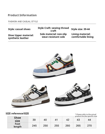 Classic High Quality Men Skateboard Shoes Low Cut Platform Men's Original Brands Sneakers Casual Luxury Designer Sneaker For Man