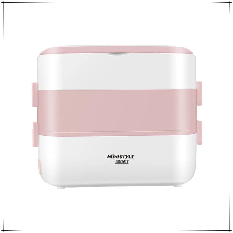 Portable Electric Heating Lunch Box Multi-Functional Reservation Electric Bento Box for Office Workers And Students