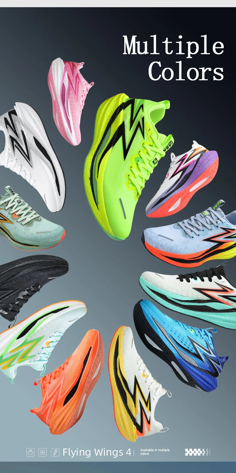 Men Sports Running Shoes Casual Marathon Breathable Lightweight Women's Comfortable Athletic Nonskid Walking Sneakers