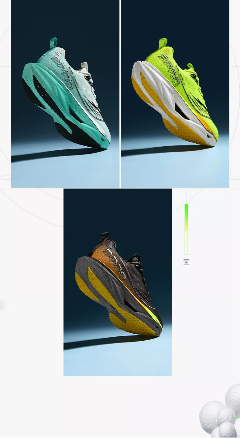 2025 Autumn New Men's and Women's Breathable Running Shoes Full Palm Carbon Plate Shock Absorbent Sports Running Shoes