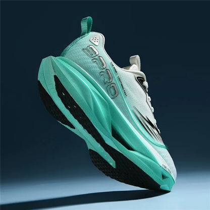 2025 Autumn New Men's and Women's Breathable Running Shoes Full Palm Carbon Plate Shock Absorbent Sports Running Shoes