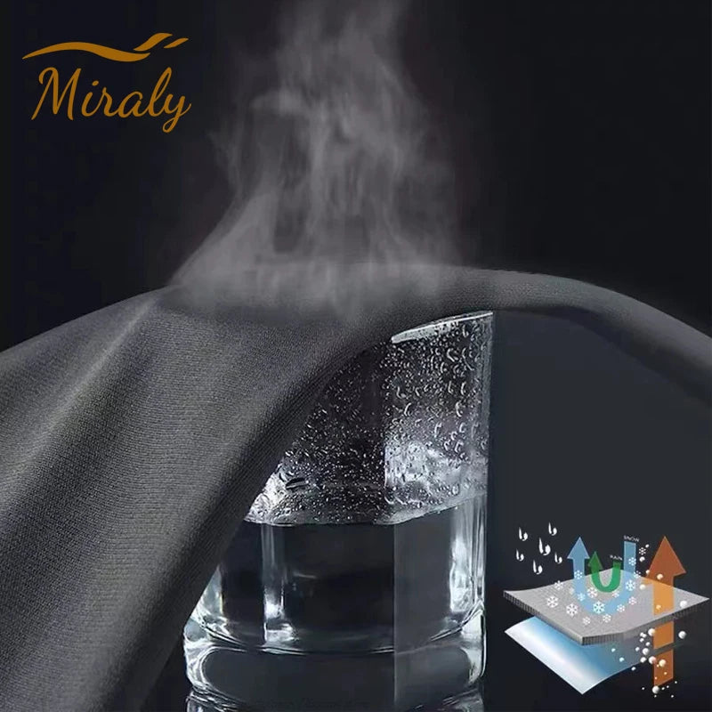 New Winter Warm Men Fleece Thermal Undershirts Long Johns Underwear Set Compression Tights Fitness Sports Tracksuit Set Shirt