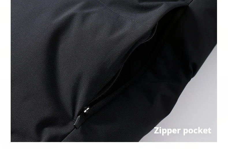 Kelme Men's Winter Windproof Training Jacket With Hooded Down-filled Insulation Outdoor Fleece-lined Thickened Coat