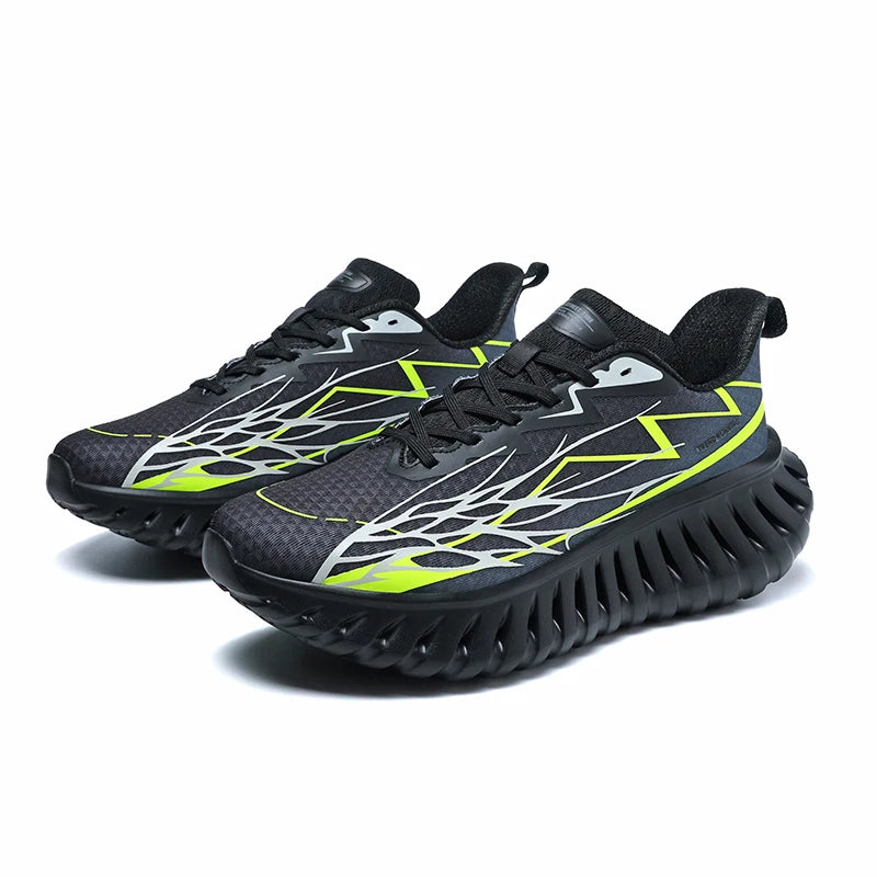 High-quality Chunky Running Shoes Women Men Light Comfy Outdoor Jogging Summer Mesh Breathable Trekking Shoes Versatile Sneakers