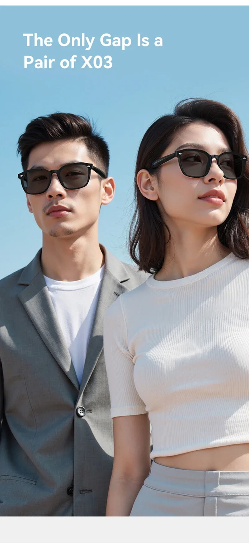 Xiaomi 8K AI Smart Glasses With 100MP Camera Chat GPT Touch Sport Sunglasses Bluetooth Call Video Music Player For Men Women