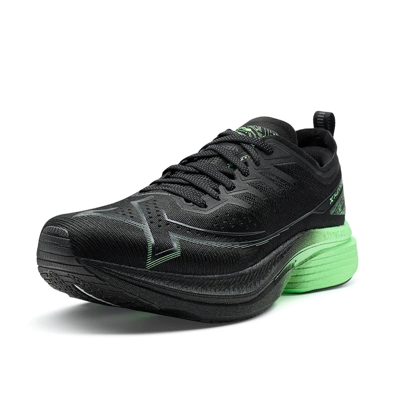 Xtep One Piece Model 3.0 Men Running Shoes 2025 Spring Comfortable Stability Cushion Rebound Racing Soft Sneakers 875219110030