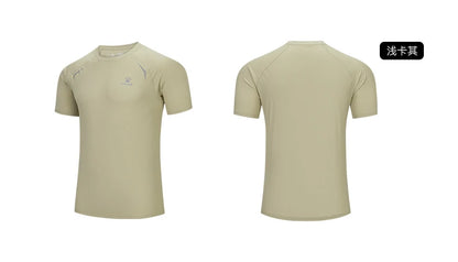 Kelme Men's Sports Tops Quick-drying Fitness Clothes Outdoor Running Breathable Short-sleeved Soccer Basketball T-shirt