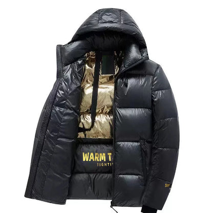 Autumn Winter Outerwear Parkas for Men Loose Casual Hooded Puffer Jacket Thick Warm Versatile High-quality Padded Jacket for Men
