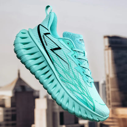 High-quality Chunky Running Shoes Women Men Light Comfy Outdoor Jogging Summer Mesh Breathable Trekking Shoes Versatile Sneakers