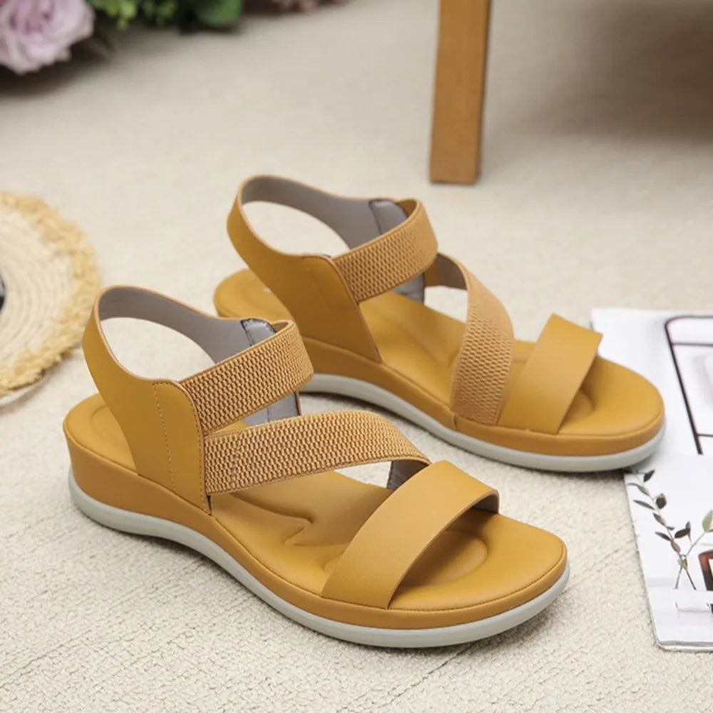 Sports Sandals for Women's 2026 Summer New Casual Sandal for Womens Large Thick Bottom Beach Sandals Platform Shoes Women