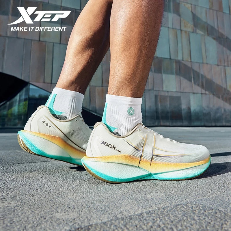 Xtep 360X 2.0 Running Shoes For Men Summer Comfortable Wear-Resistant Lightweight Marathon Training Running Shoes 975219110053