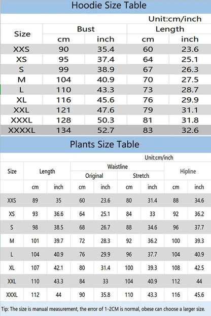 Couple Sportwear Set KING QUEEN Hoodies Two-Piece Lover Hooded Suits Hoodie Pants 2pcs Set Streetwear Men Women Matching Clothes