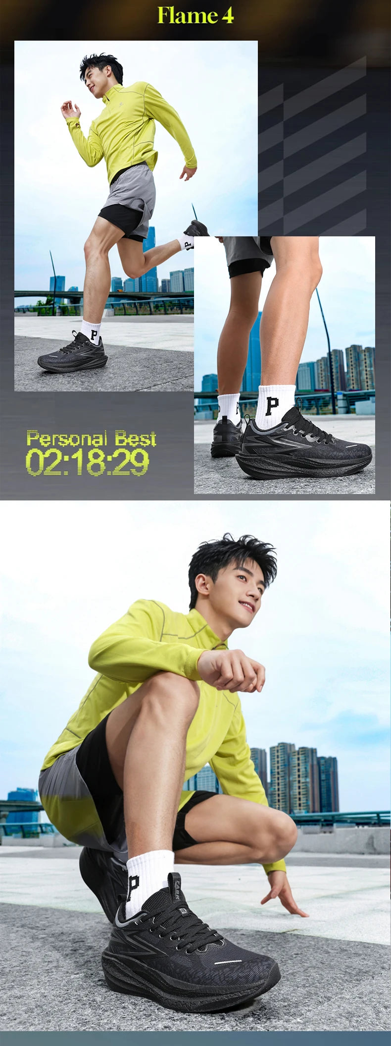 Men Sports Running Shoes Casual Marathon Breathable Lightweight Women's Comfortable Athletic Nonskid Walking Sneakers