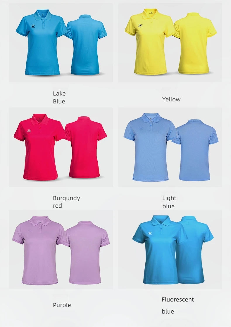 Kelme Polo Shirt Men Summer Quick Drying Short Sleeve T-shirt Club Training Football Uniforms Custom Culture Shirt
