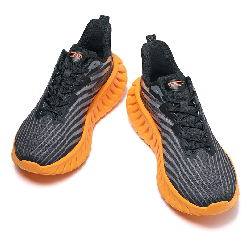 High-quality Chunky Running Shoes Women Men Light Comfy Outdoor Jogging Summer Mesh Breathable Trekking Shoes Versatile Sneakers