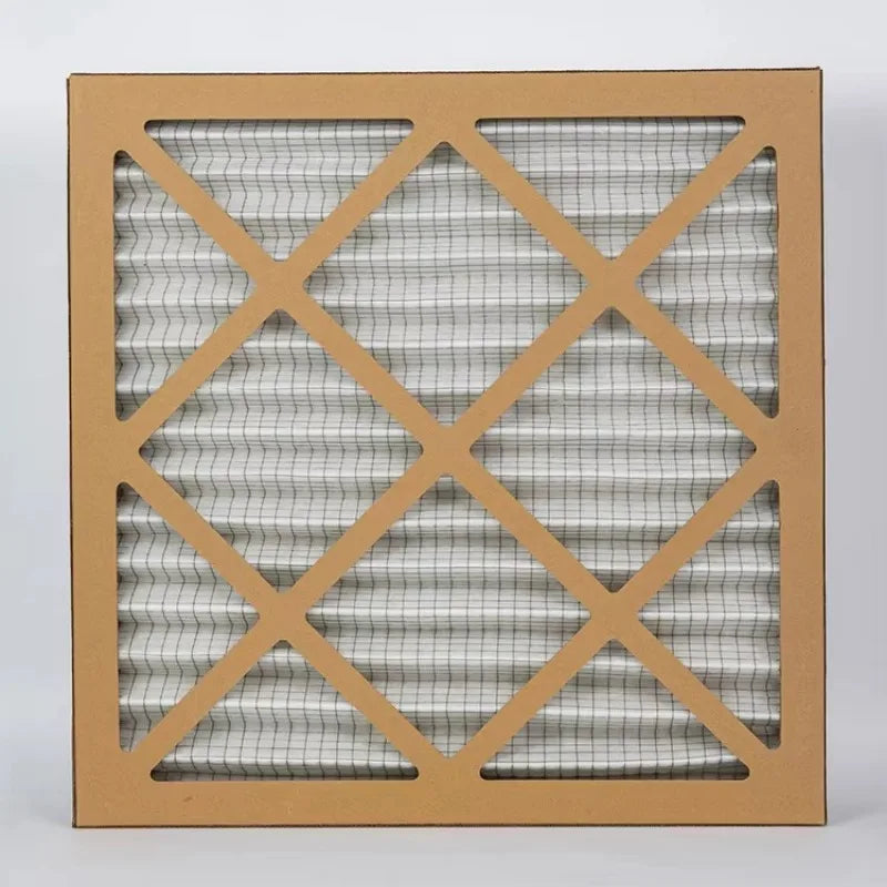 Paper frame panel G4 household air conditioner pre-filter AC air filter HVAC furnace filter cartridge 20x20x1
