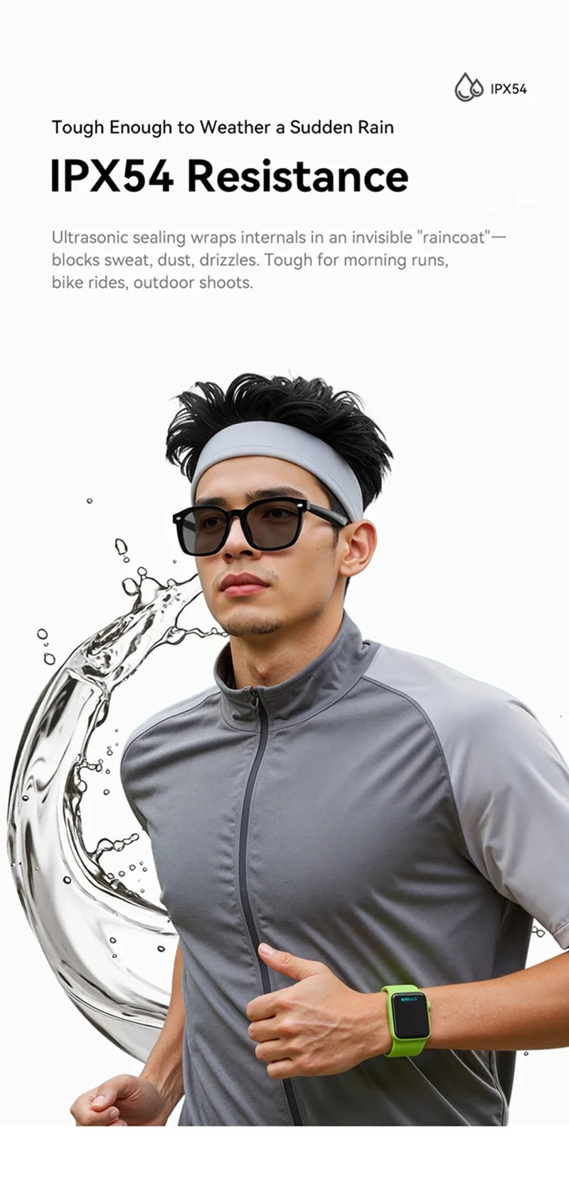 Xiaomi 8K AI Smart Glasses With 100MP Camera Chat GPT Touch Sport Sunglasses Bluetooth Call Video Music Player For Men Women