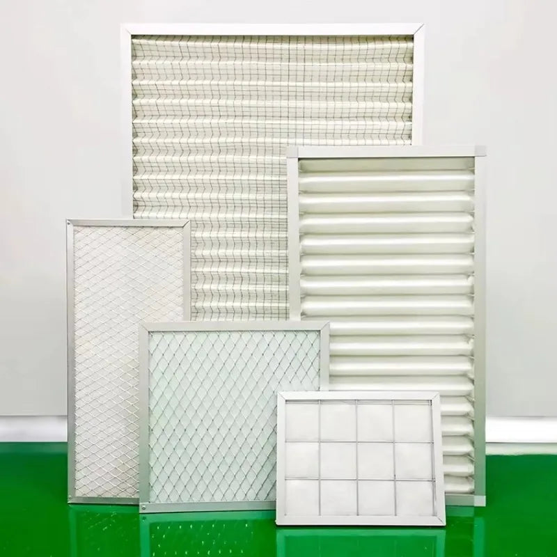 Paper frame panel G4 household air conditioner pre-filter AC air filter HVAC furnace filter cartridge 20x20x1