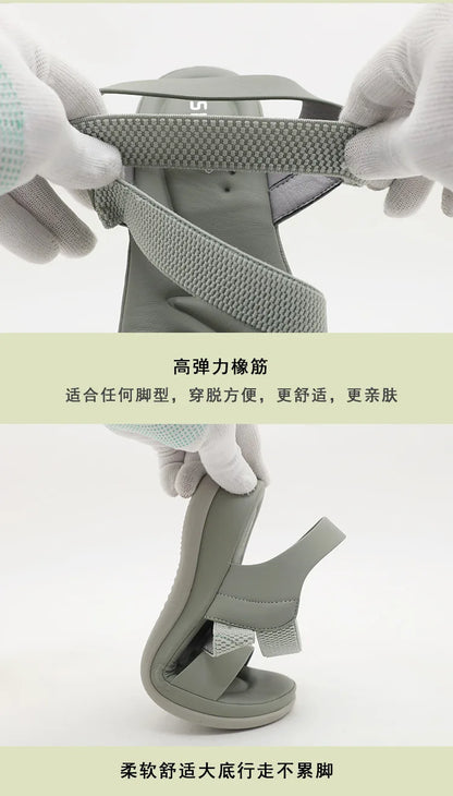 Sports Sandals for Women's 2026 Summer New Casual Sandal for Womens Large Thick Bottom Beach Sandals Platform Shoes Women