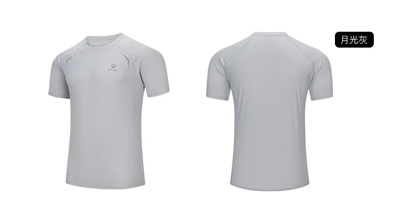 Kelme Men's Sports Tops Quick-drying Fitness Clothes Outdoor Running Breathable Short-sleeved Soccer Basketball T-shirt