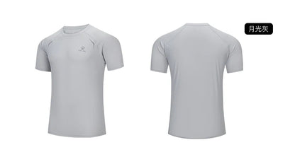 Kelme Men's Sports Tops Quick-drying Fitness Clothes Outdoor Running Breathable Short-sleeved Soccer Basketball T-shirt
