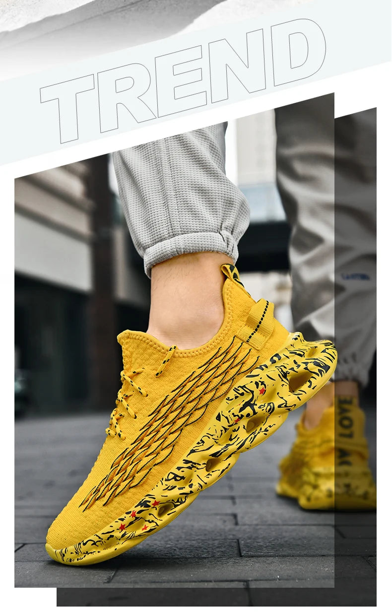 Breathable Casual Men's Sneakers Luxury Trainer Fashion Running Shoes for Men And Women Tenis Race Shoes