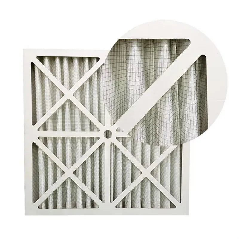 Paper frame panel G4 household air conditioner pre-filter AC air filter HVAC furnace filter cartridge 20x20x1